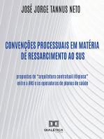 Convenções processuais em matéria de ressarcimento ao SUS: propostas de "arquitetura contratual litigiosa" entre a ANS e as operadoras de planos de saúde