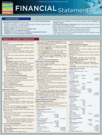 Financial Statements: QuickStudy Laminated Reference Guide