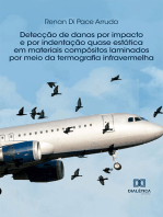 Detecção de danos por impacto e por indentação quase estática em materiais compósitos laminados por meio da termografia infravermelha