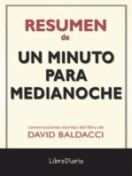 Un Minuto Para Medianoche de David Baldacci: Conversaciones Escritas