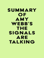 Summary of Amy Webb's The Signals Are Talking