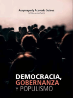 Democracia, gobernanza y populismo