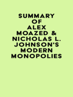 Summary of Alex Moazed & Nicholas L. Johnson's Modern Monopolies