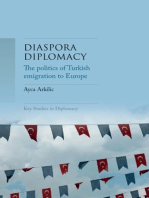 Diaspora diplomacy: The politics of Turkish emigration to Europe