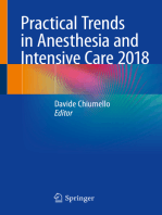 Practical Trends in Anesthesia and Intensive Care 2018