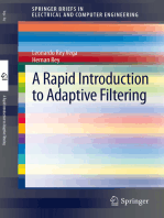 A Rapid Introduction to Adaptive Filtering