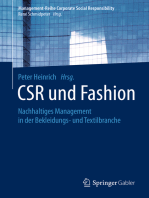 CSR und Fashion: Nachhaltiges Management in der Bekleidungs- und Textilbranche