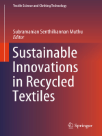 Sustainable Innovations in Recycled Textiles