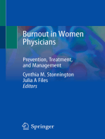 Burnout in Women Physicians: Prevention, Treatment, and Management