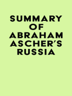 Summary of Abraham Ascher's Russia