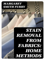 Stain Removal from Fabrics: Home Methods