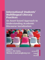 International Students' Multilingual Literacy Practices: An Asset-based Approach to Understanding Academic Discourse Socialization