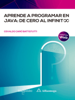 Aprende a programar en Java: de cero al infinito