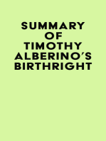 Summary of Timothy Alberino's Birthright