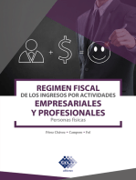 Régimen fiscal de los ingresos por actividades empresariales y profesionales 2021: Personas físicas