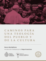 Caminos para una teología de pueblo y de la cultura