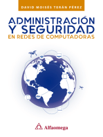 Administración y seguridad: En redes de computadoras