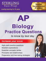 Sterling Test Prep AP Biology Practice Questions: High Yield AP Biology Questions