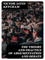 The theory and practice of argumentation and debate