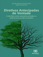 Diretivas Antecipadas de Vontade:  a interface entre autonomia privada e o ordenamento jurídico brasileiro