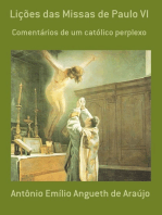 Lições Das Missas De Paulo Vi