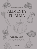 Alimenta tu alma: Cocina consciente | 100% Vegetal · 100% Nutritivo