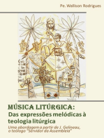 Música Litúrgica: Das Expressões Melódicas À Teologia Litúrgica