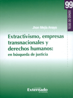 Extractivismo, empresas transnacionales y derechos humanos: en búsqueda de justicia