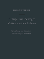 Ruhige und bewegte Zeiten meines Lebens: Vertreibung aus Schlesien - Neuanfang in Westfalen