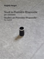 Studi su Première Rhapsodie per clarinetto: Studies on Première Rhapsodie for clarinet