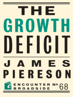 The Growth Deficit