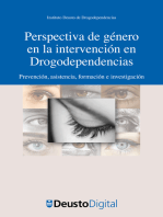 Perspectiva de género en la intervención en Drogodependencias: Prevención, asistencia, formación e investigación