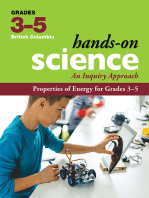 Properties of Energy for Grades 3-5: An Inquiry Approach