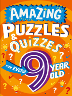 Amazing Puzzles and Quizzes for Every 9 Year Old