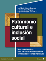 Patrimonio cultural e inclusión social: Marco pedagógico y guía para la autoevaluación de estrategias docentes inclusivas