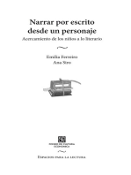 Narrar por escrito desde un personaje: Acercamiento de los niños a lo literario