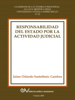 Responsabilidad del estado por la actividad judicial