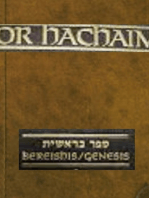 Or Hachaim De Bereshit/gênesis.