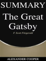 Summary of The Great Gatsby: by F. Scott Fitzgerald - A Comprehensive Summary