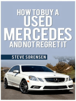 How to Buy a Used Mercedes and Not Regret It