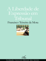 A Liberdade de Expressão em Tribunal