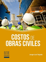 Costos de obras civiles