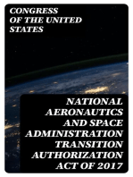 National Aeronautics and Space Administration Transition Authorization Act of 2017