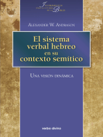 El sistema verbal hebreo en su contexto semítico: una visión dinámica