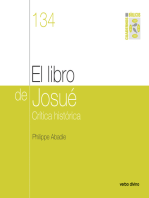 El libro de Josué: crítica histórica: Cuaderno Bíblico 134