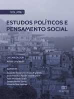 Estudos políticos e pensamento social:  Volume 1