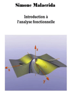 Introduction à l'analyse fonctionnelle