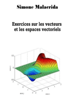 Exercices sur les vecteurs et les espaces vectoriels