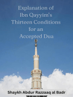 Explanation of Ibn Qayyim’s Thirteen Conditions for an Accepted Dua