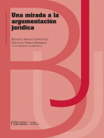 Una mirada a la argumentación jurídica